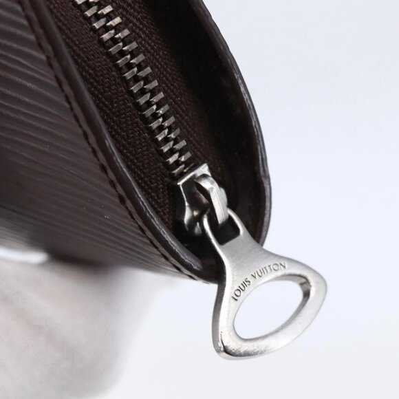 LOUIS VUITTON Epi Porte Monnaie Z Coin Purse Mocha M6368B LV Auth ep11384 - Picture 9 of 16